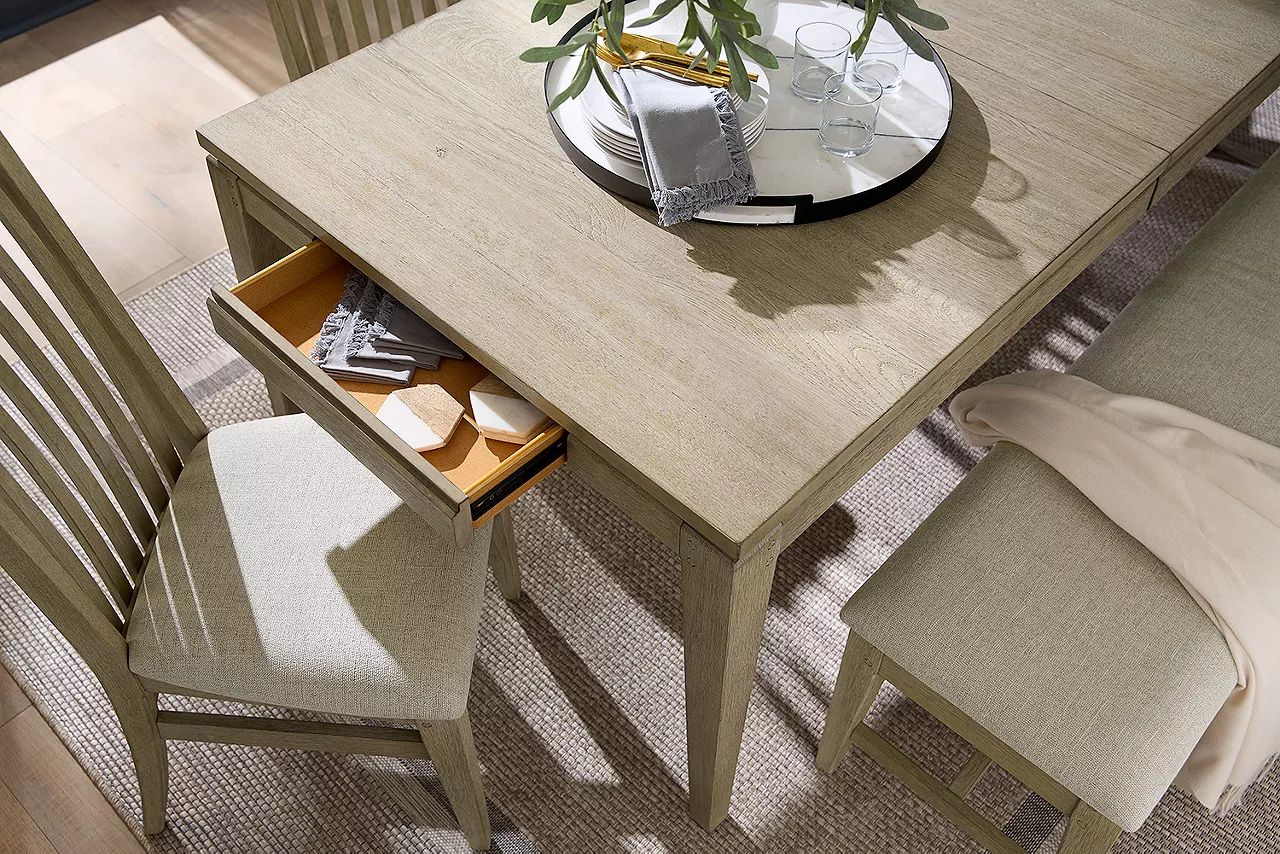 Detail Image of Santa Barbara Dining Table in a room scene